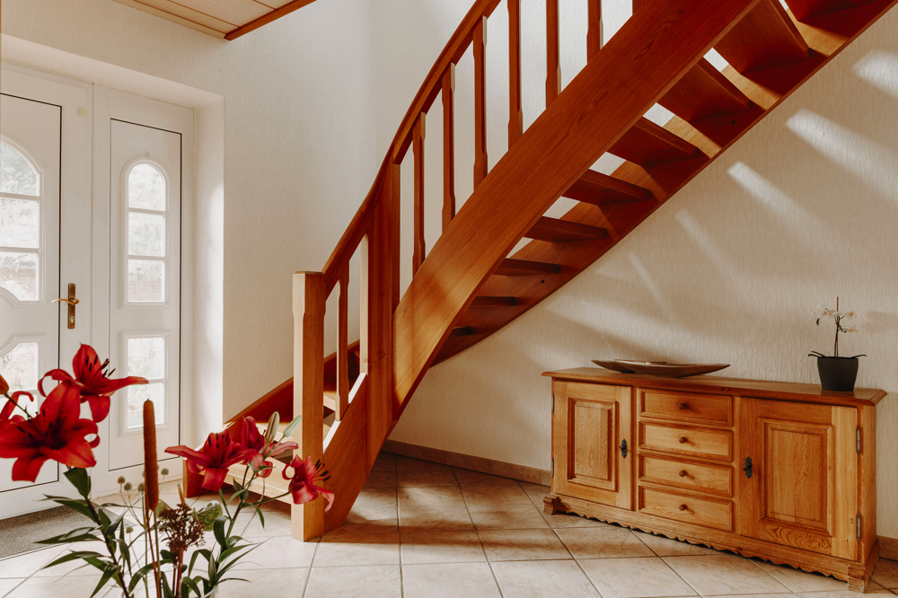 Einfamilientraum in idyllischer Lage - Hochwertige Treppe