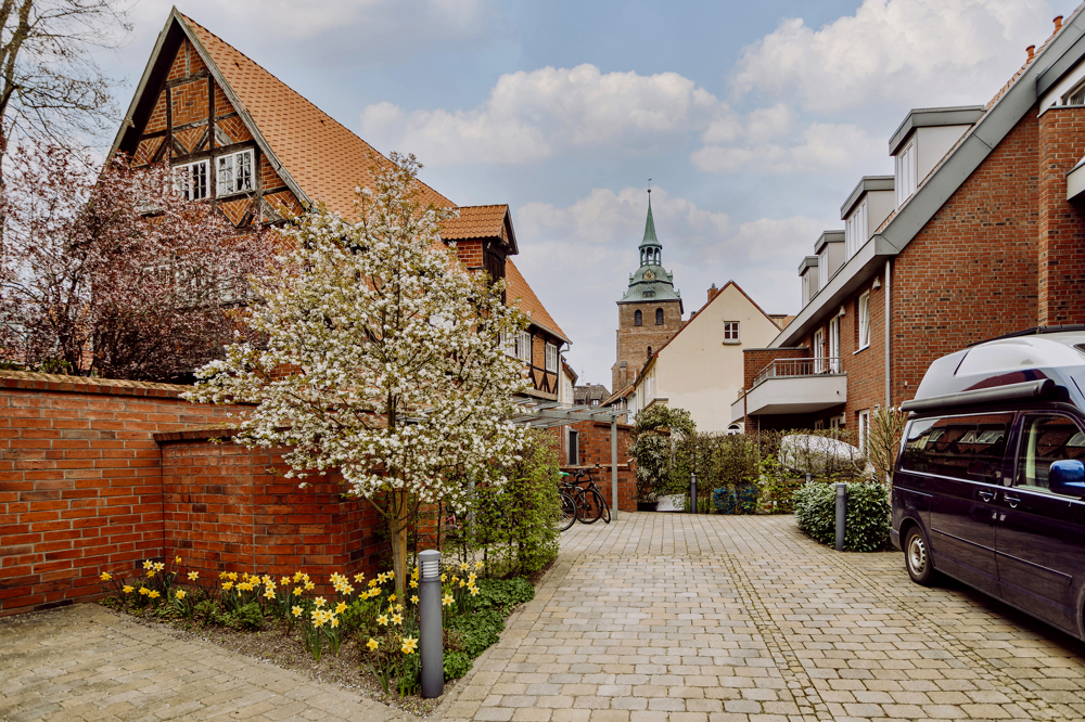 1A Lage in der Lüneburger Altstadt! - der Innenhof