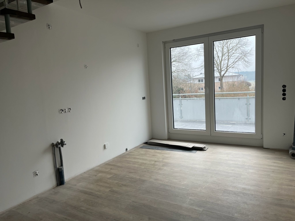 Maisonettwohnung mit großer Dachterrasse - Wohnbereich