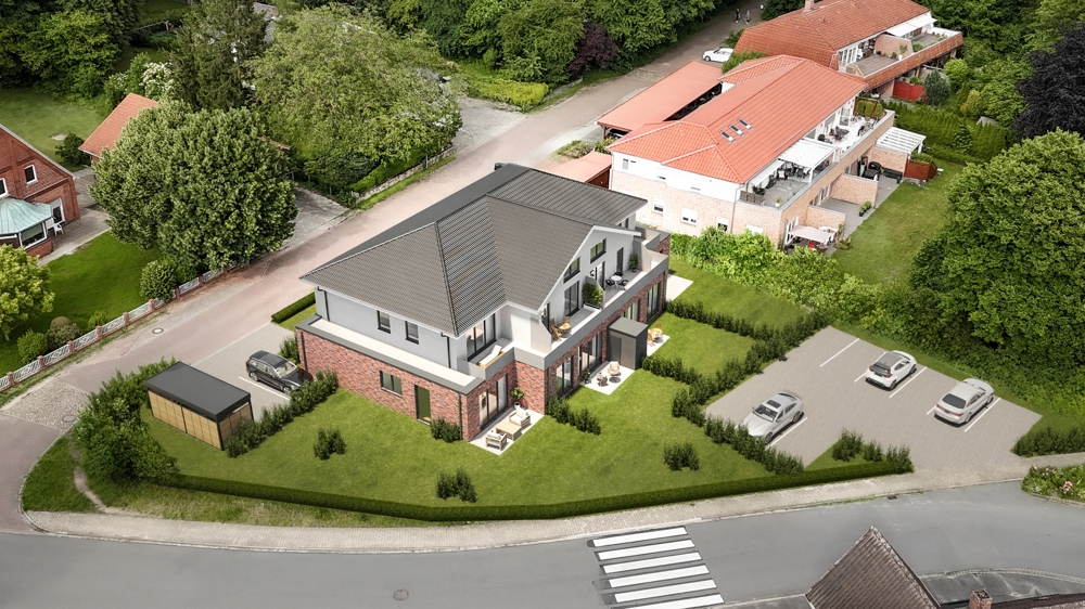 Maisonettwohnung mit großer Dachterrasse - Ansicht