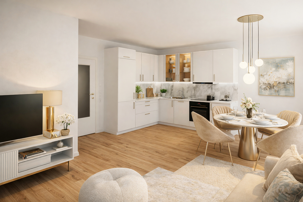 Terrassenwohnung direkt in der Innenstadt - Wohnen