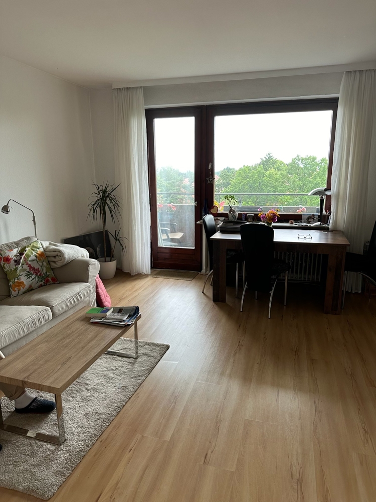 Appartement mit Weitblick am Kreideberg - Wohnbereich