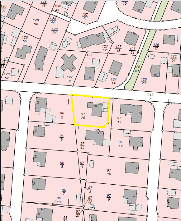 Einzigartiges Architektenhaus für Ihre Familie in Brietlingen - Liegenschaftskarte