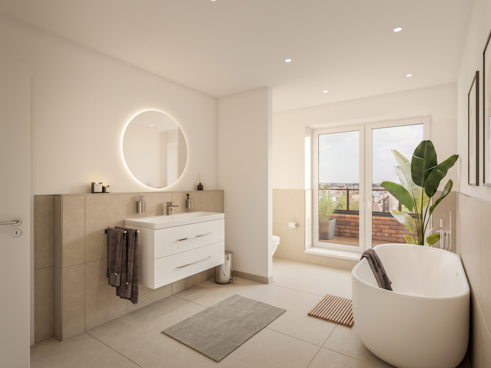 Ihr neues Zuhause mit Anspruch – Exklusive 3-Zimmer-Wohnung mit Balkon - LUCIA_LIVING