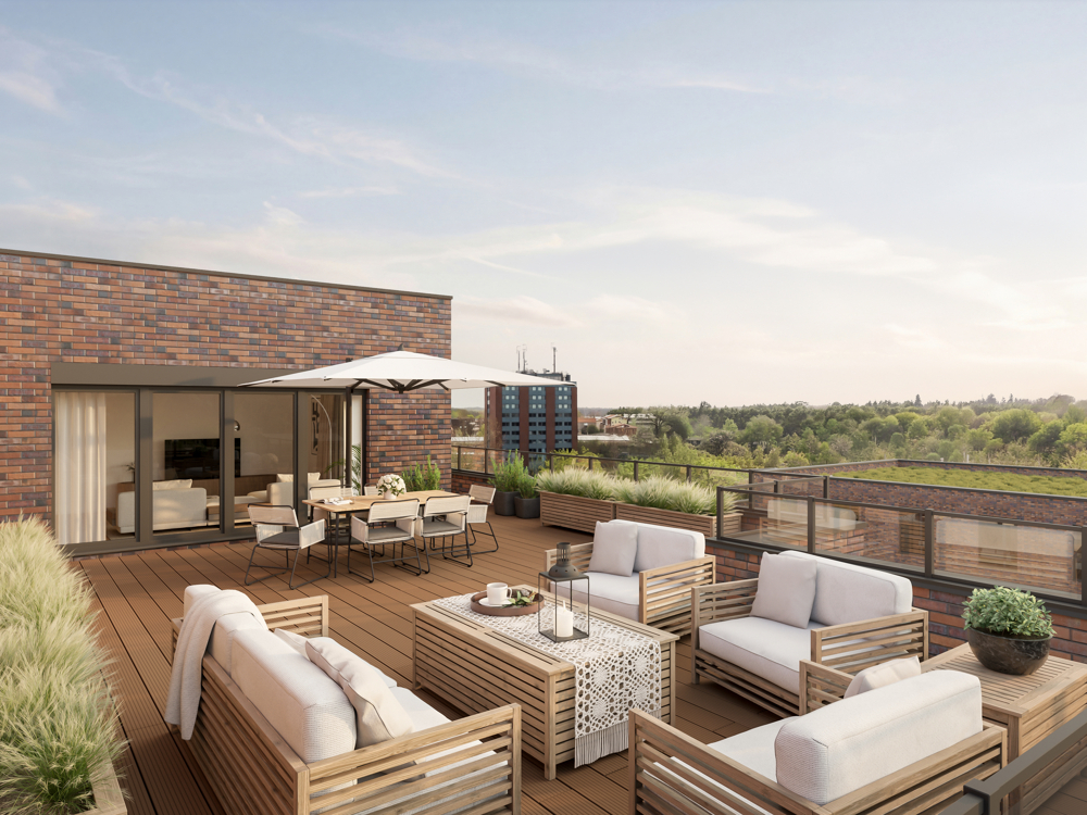 Wohnen auf höchstem Niveau – Exklusives Penthouse mit Dachterrasse & Aufzug - LUCIA_LIVING_