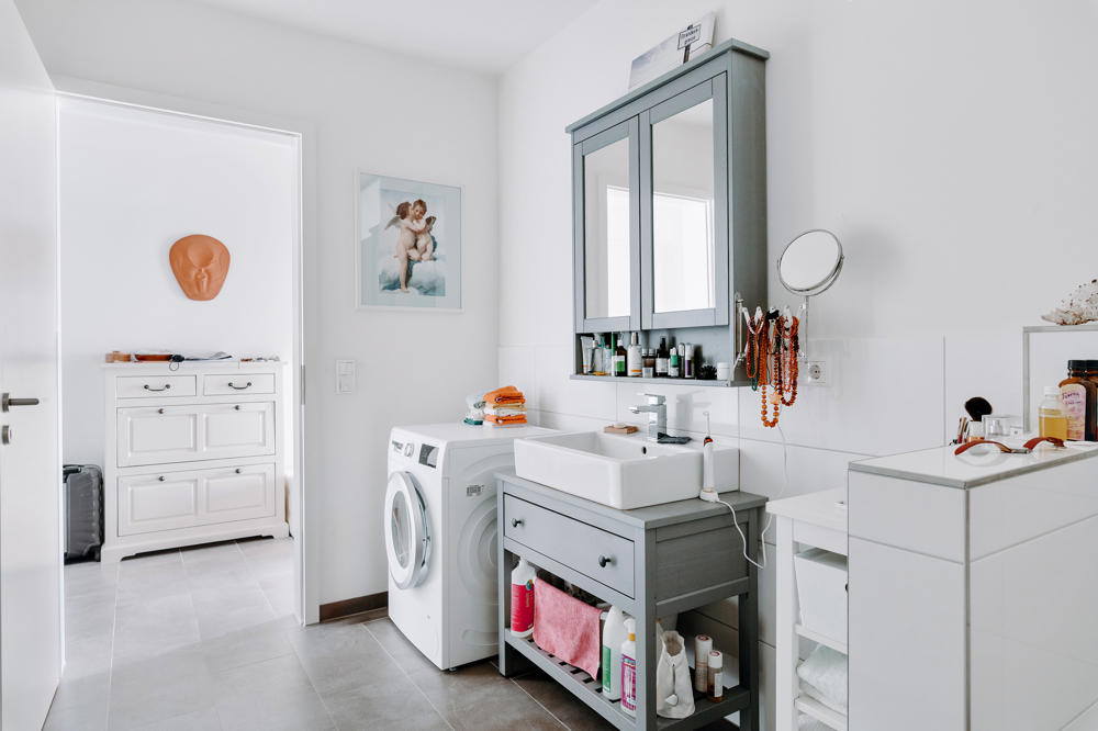 Wohnen mit Komfort – zentral & durchdacht in Lüneburg! - Badezimmer