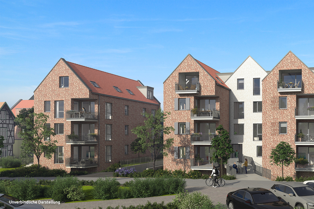 Barrierefrei und zentral - Haus 2 & Haus 3 Straßenansicht