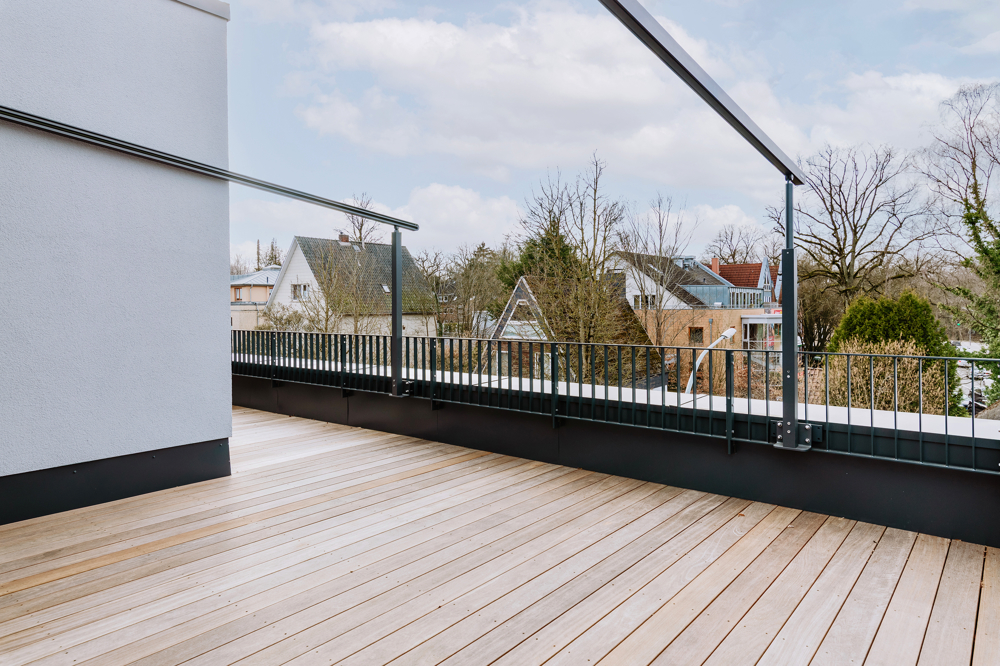 Exklusive Dachterrassenwohnung - Leben im Herzen von Volksdorf - Dachterrasse