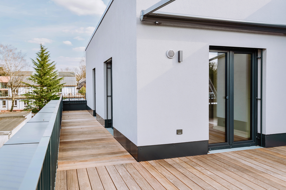 Exklusive Dachterrassenwohnung - Leben im Herzen von Volksdorf - Dachterrasse