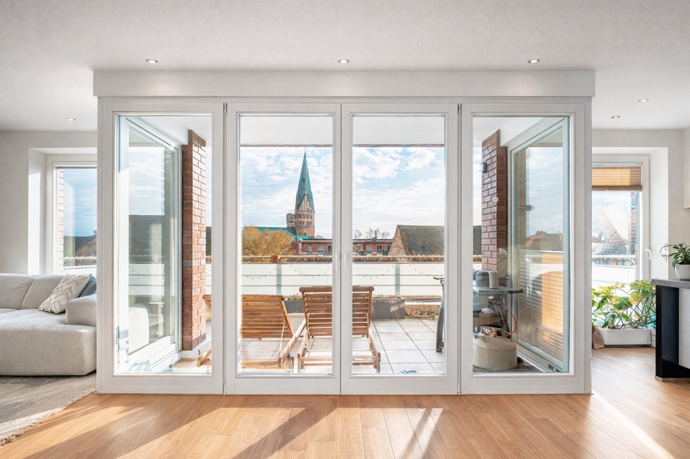 Edle Maisonette-Wohnung mit tollen Aussichten - Blick auf den Wasserturm