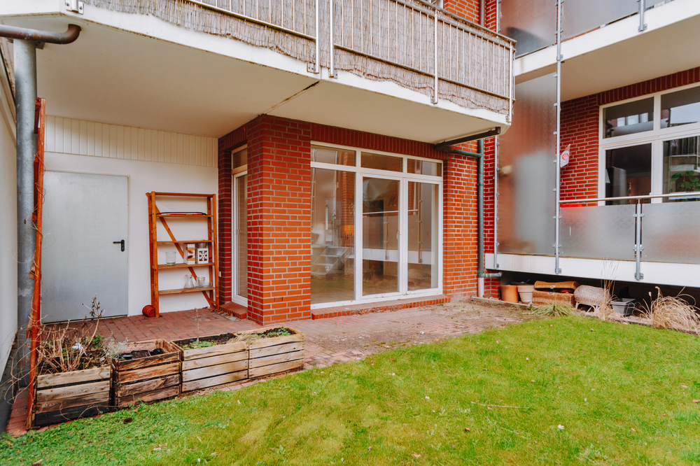 Direkt im Roten Feld - Vermietete Terrassenwohnung - Terrasse
