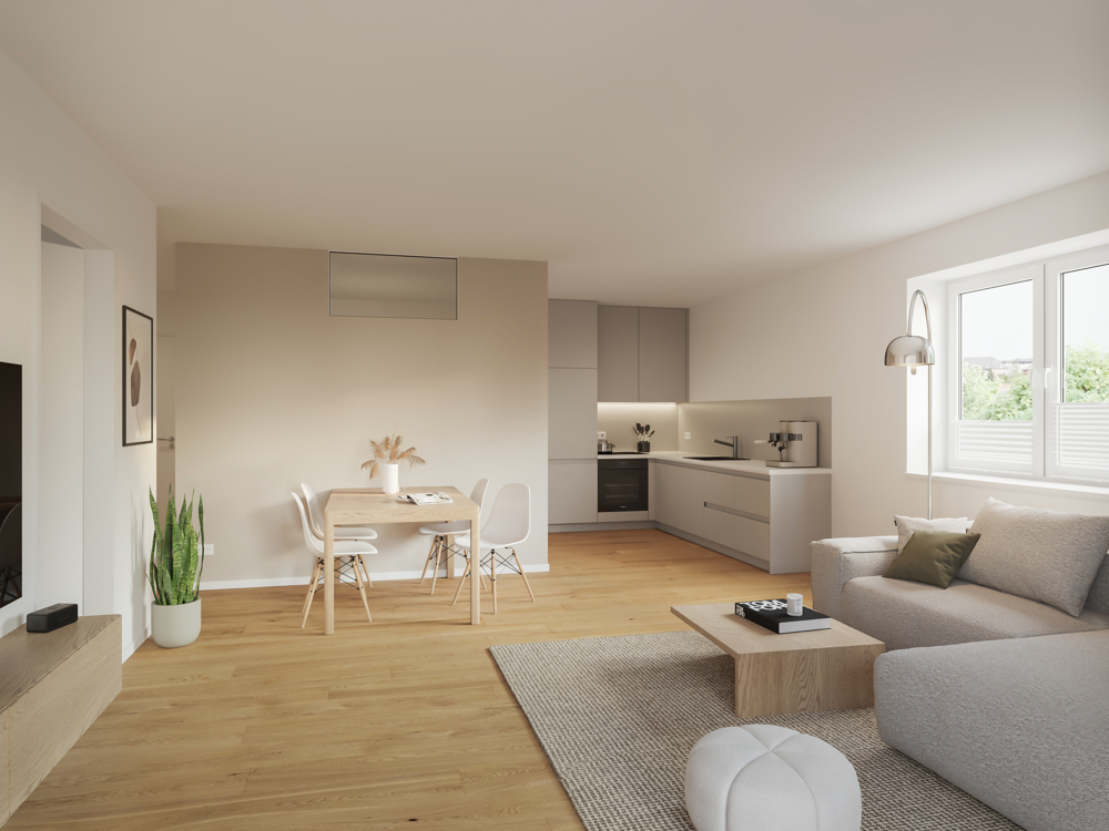 Hochwertige Neubauwohnung mit Balkon – Ihr neues Zuhause mit Stil - Wohnbeispiel