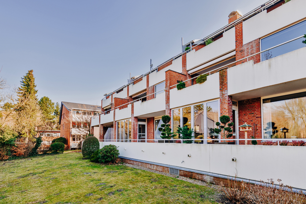Helle 3-Zimmer-Wohnung mit Wintergarten, Balkon und Blick ins Grüne - Sonnenbalkone