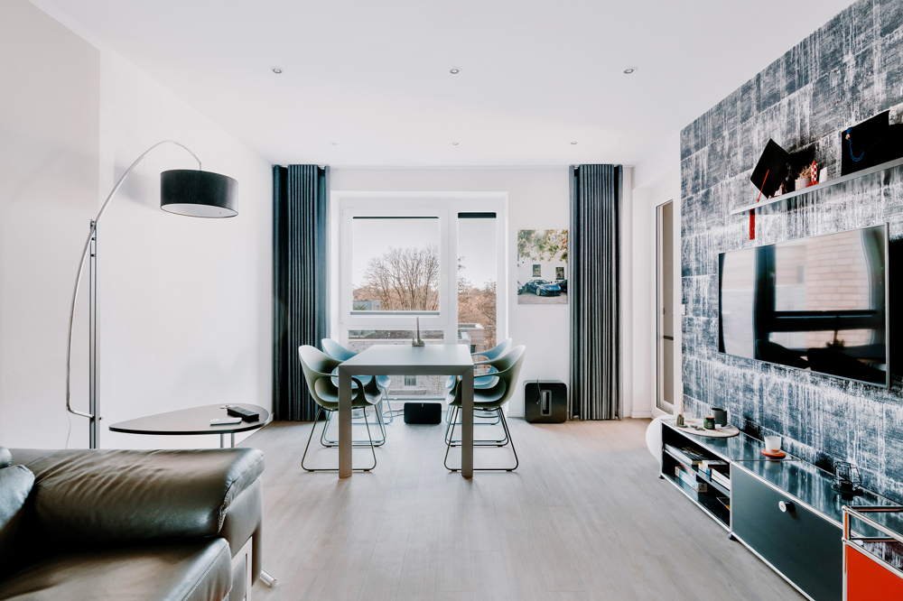 Moderne 3-Zimmerwohnung an der Ilmenau - Wohnbereich