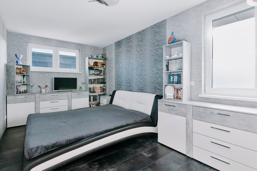 Moderne Stadtvilla mit PV, Speicher & Erdwärme - Kinderzimmer