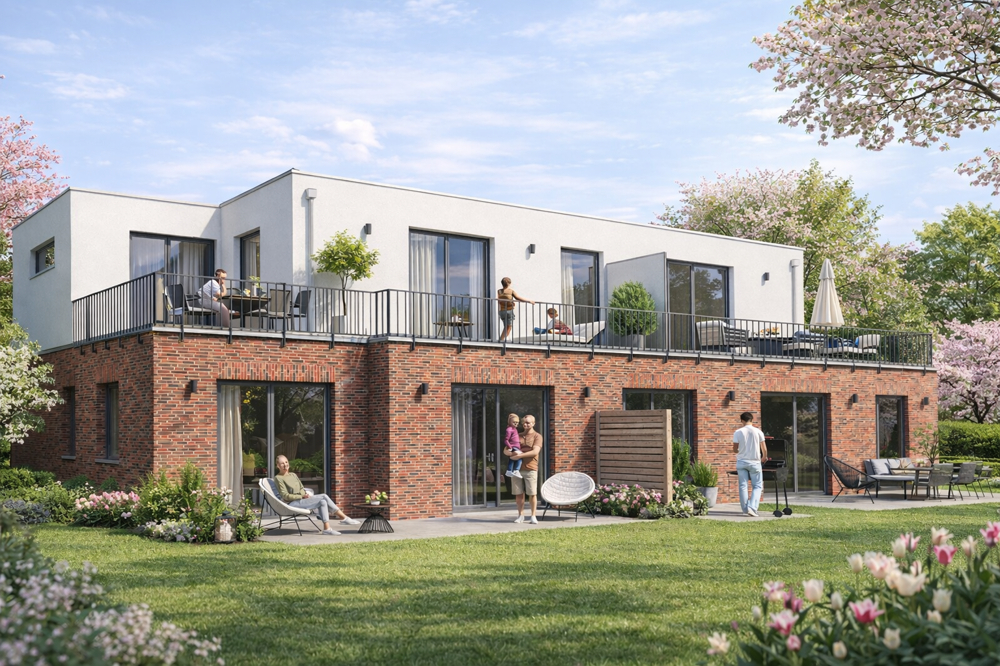 Penthouse mit toller Dachterrasse - Hausansicht