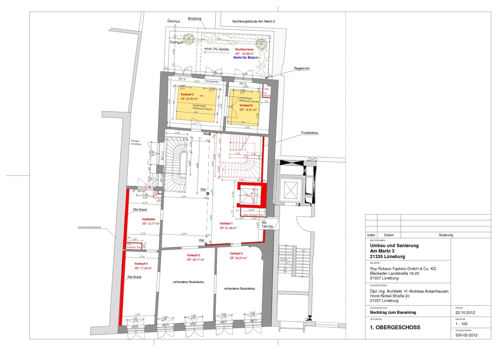 * Mitten in der Lüneburger Innenstadt * - 1.OG