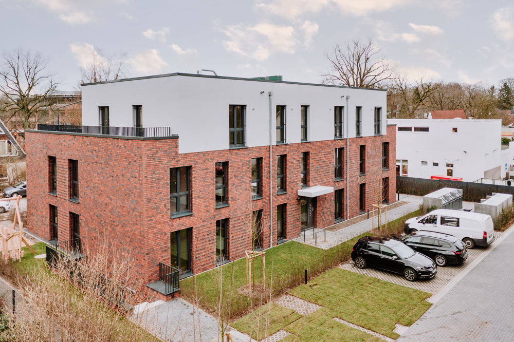 4-Zimmer-Wohnung in effizienter KfW 40 Bauweise - Ansicht