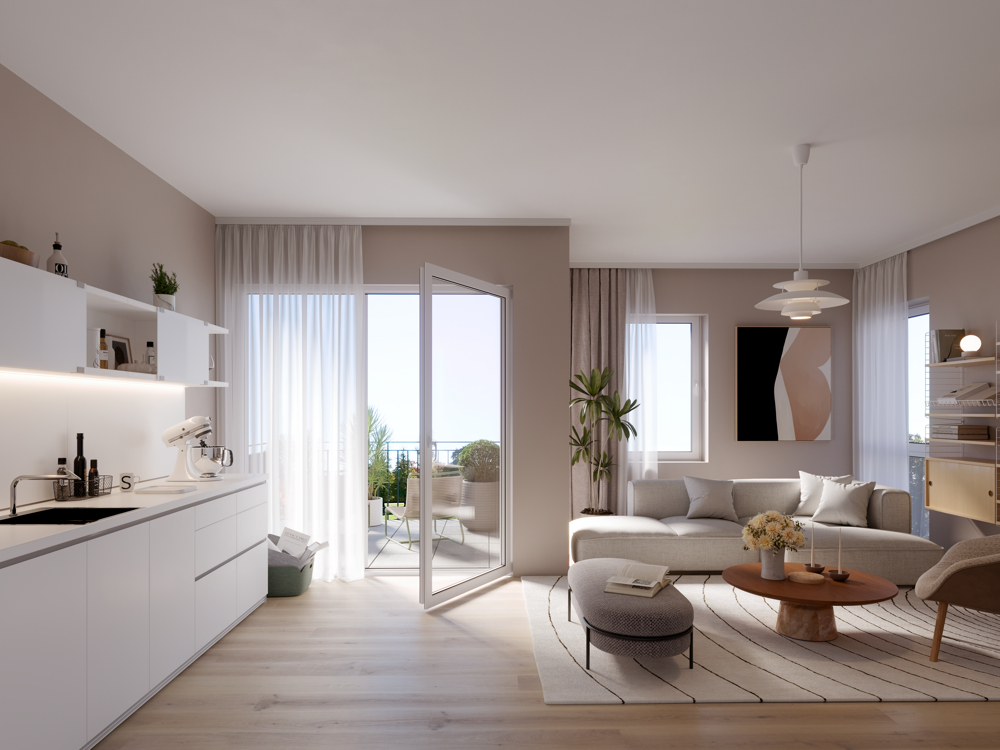 Exklusive Maisonettewohnung mit Blick über Winsen - Wohnen